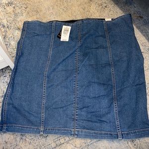 Torrid jean skirt. Never worn with tags.